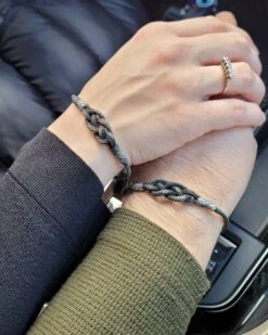 999 Silver Celtic Bracelet • Love Knot Bracelet • Hand Braided Bracelet • Elegant Men's Gift • Christmas Gift • Boyfriend Gift • Man Gift -Jewellery Paradise il fullxfull.4799705506 ropd