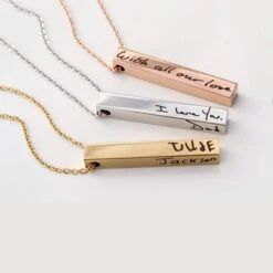 Personalised Engraved Vertical Bar Necklace - Jewellery Birthday Wedding Christmas Anniversary Valentines Mothers Day Gifts For Her Women 12 Personalised Engraved Vertical Bar Necklace - Jewellery Birthday Wedding Christmas Anniversary Valentines Mothers Day Gifts For Her Women -Jewellery Paradise il fullxfull.4808917360 cd6v