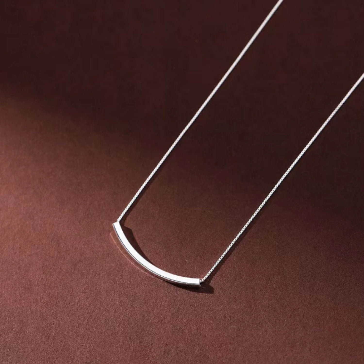 Personalised Curved Skinny Bar Engraved Necklace - Jewellery Wedding Anniversary Valentines Christmas Birthday Mothers Day Gifts For Her Mom 5 Personalised Curved Skinny Bar Engraved Necklace - Jewellery Wedding Anniversary Valentines Christmas Birthday Mothers Day Gifts For Her Mom - Image 3