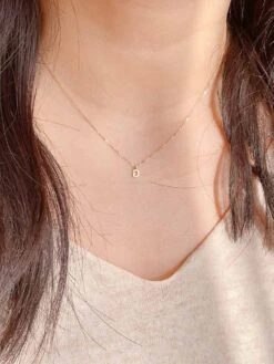 Personalised 14K Solid Gold Delicate Alphabet Charms, Tiny Dainty Letter Charm, Lucky Letter Gold Necklace Pendant, Christmas Gift For Her 19 Personalised 14K Solid Gold Delicate Alphabet Charms, Tiny Dainty Letter Charm, Lucky Letter Gold Necklace Pendant, Christmas Gift For Her -Jewellery Paradise il fullxfull.4817979846 25qw