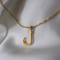 Arabic Letter Necklace, Personalized Initial Necklace, Gift For Her, Gift For Mom, Necklace, Jewelry, Mother Day Gift, Christmas Gift -Jewellery Paradise il fullxfull.4818073924 1vty