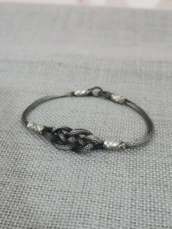 999 Silver Celtic Bracelet • Love Knot Bracelet • Hand Braided Bracelet • Elegant Men's Gift • Christmas Gift • Boyfriend Gift • Man Gift -Jewellery Paradise il fullxfull.4847975247 jxuu