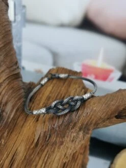 999 Silver Celtic Bracelet • Love Knot Bracelet • Hand Braided Bracelet • Elegant Men's Gift • Christmas Gift • Boyfriend Gift • Man Gift -Jewellery Paradise il fullxfull.4847978115 2r80