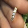 14K Yellow Gold / Clicker Nose Ring Nose Hoop, Septum Ring, Diamond Nose Ring, Cute Nose Ring, Christmas Gift -Jewellery Paradise il fullxfull.4855508977 7his