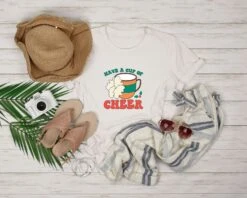 Have A Cup Of Cheer Christmas Shirt, Comfy Retro Shirt For Family, Christmas Clothing For Holidays, Tshirt Gift For Family And Friends 9 Have A Cup Of Cheer Christmas Shirt, Comfy Retro Shirt For Family, Christmas Clothing For Holidays, Tshirt Gift For Family And Friends -Jewellery Paradise il fullxfull.4859066457 lkh1