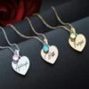 Personalised Heart Shape Swarovski Birthstone Name Necklace - Jewellery Wedding Anniversary Valentines Christmas Birthday Gifts For Her 1 Personalised Heart Shape Swarovski Birthstone Name Necklace - Jewellery Wedding Anniversary Valentines Christmas Birthday Gifts For Her -Jewellery Paradise il fullxfull.4859920935 kznl