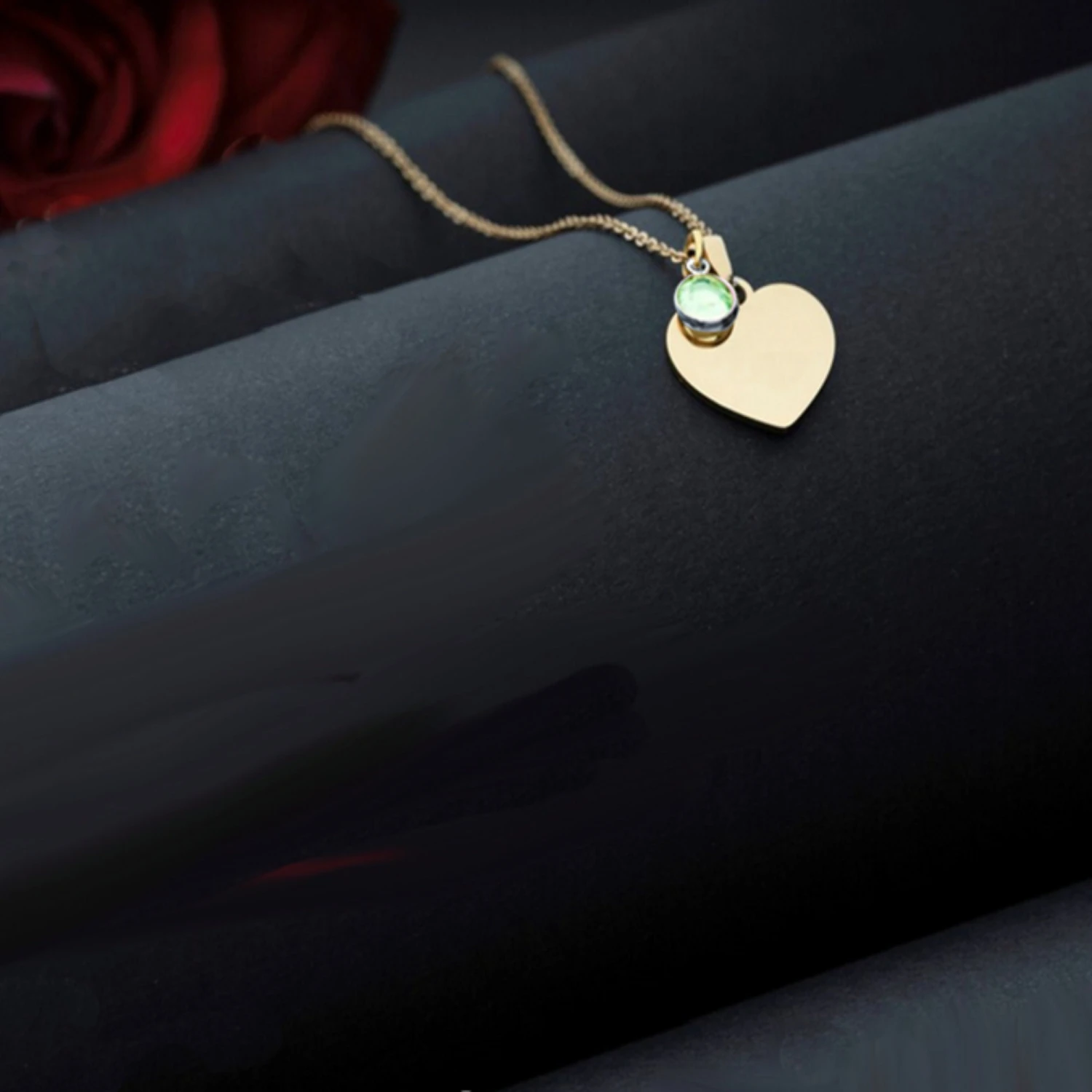 Personalised Heart Shape Swarovski Birthstone Name Necklace - Jewellery Wedding Anniversary Valentines Christmas Birthday Gifts For Her 7 Personalised Heart Shape Swarovski Birthstone Name Necklace - Jewellery Wedding Anniversary Valentines Christmas Birthday Gifts For Her - Image 5