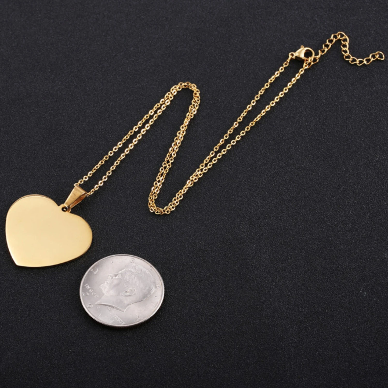 Personalised Necklace Photo Engraved Heart Pendant - Jewellery Wedding Anniversary Valentines Christmas Birthday Mothers Day Gifts For Her 6 Personalised Necklace Photo Engraved Heart Pendant - Jewellery Wedding Anniversary Valentines Christmas Birthday Mothers Day Gifts For Her - Image 4