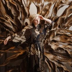 Plus Size Dressing Gown, Black Silk Blend Kimonos For Curvy Women, Long Satin Robe, Christmas Gift For Wife Girlfriend Mom Sister 15 Plus Size Dressing Gown, Black Silk Blend Kimonos For Curvy Women, Long Satin Robe, Christmas Gift For Wife Girlfriend Mom Sister -Jewellery Paradise il fullxfull.4910304891 6tdp