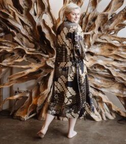 Plus Size Dressing Gown, Black Silk Blend Kimonos For Curvy Women, Long Satin Robe, Christmas Gift For Wife Girlfriend Mom Sister 14 Plus Size Dressing Gown, Black Silk Blend Kimonos For Curvy Women, Long Satin Robe, Christmas Gift For Wife Girlfriend Mom Sister -Jewellery Paradise il fullxfull.4910305835 pawa