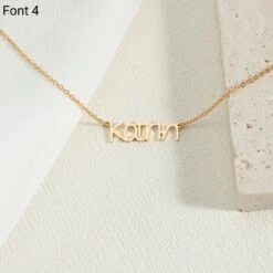 Personalized Name Necklace, Christmas Gifts For Her, Gold Name Necklace, Elegant Nameplate Necklace, Mothers Jewelry, Gift For Best Friend 12 Personalized Name Necklace, Christmas Gifts For Her, Gold Name Necklace, Elegant Nameplate Necklace, Mothers Jewelry, Gift For Best Friend -Jewellery Paradise il fullxfull.4959871824 l3s9