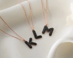 Initial Letter Necklace,personalized Jewelry,christmas Gift,Gift For Mom 17 Initial Letter Necklace,personalized Jewelry,christmas Gift,Gift For Mom -Jewellery Paradise il fullxfull.4975357158 fvnf