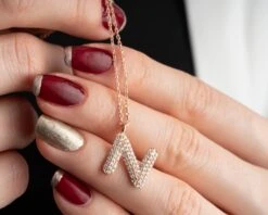 Initial Letter Necklace,personalized Jewelry,christmas Gift,Gift For Mom 18 Initial Letter Necklace,personalized Jewelry,christmas Gift,Gift For Mom -Jewellery Paradise il fullxfull.5023610707 4rai