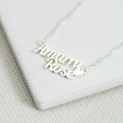 Double Name Necklaces - Kids Name Necklace -Two Child Necklace -Name Pendant With Twist Chain - Personalized Gifts - Christmas Gifts For Mom 11 Double Name Necklaces - Kids Name Necklace -Two Child Necklace -Name Pendant With Twist Chain - Personalized Gifts - Christmas Gifts For Mom -Jewellery Paradise il fullxfull.5041092201 g1nm