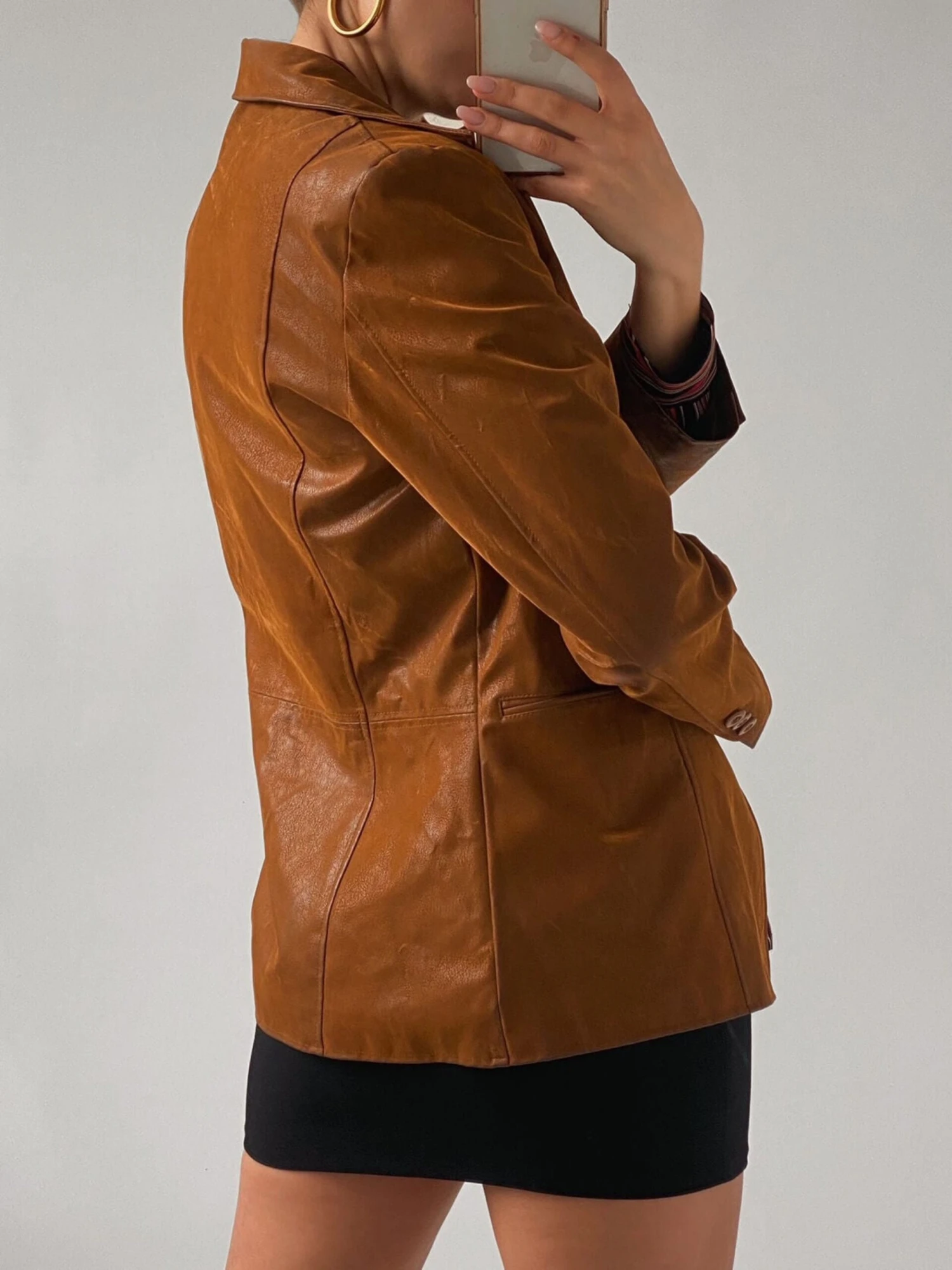 Ladies Leather Trench Coat , Trench Coat Women , Leather Coat , Brown Leather Coat, Gifts For Her , Wedding Coat, Gifts , Christmas Gifts 4 Ladies Leather Trench Coat , Trench Coat Women , Leather Coat , Brown Leather Coat, Gifts For Her , Wedding Coat, Gifts , Christmas Gifts - Image 2