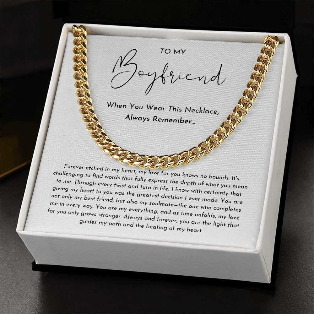 To My Boyfriend Necklace, Boyfriend Gift, Boyfriend Gifts For Christmas, Boyfriend Gift Ideas, Boyfriend Anniversary Gift, Best Boyfriend 11 To My Boyfriend Necklace, Boyfriend Gift, Boyfriend Gifts For Christmas, Boyfriend Gift Ideas, Boyfriend Anniversary Gift, Best Boyfriend - Image 9