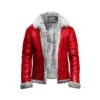 Santa Jacket Santa Claus Handmade Best Christmas Gift Costume Chronicles A2 Bomber Aviator With Artificial Fur Real Leather Jacket -Jewellery Paradise il fullxfull.5111733640 egv2
