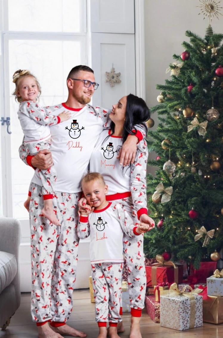 Kids Christmas Pyjamas, Personalised Christmas Pyjamas, Family Matching Christmas Pyjamas, Kids Christmas Pyjamas, Adults Christmas Pyjamas, 4 Kids Christmas Pyjamas, Personalised Christmas Pyjamas, Family Matching Christmas Pyjamas, Kids Christmas Pyjamas, Adults Christmas Pyjamas, - Image 2
