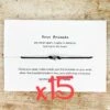 15 XTrue Friends Are Never Apart - Wish Bracelet Positivity Birthday Christmas Gift, Bulk, Wholesale, Save