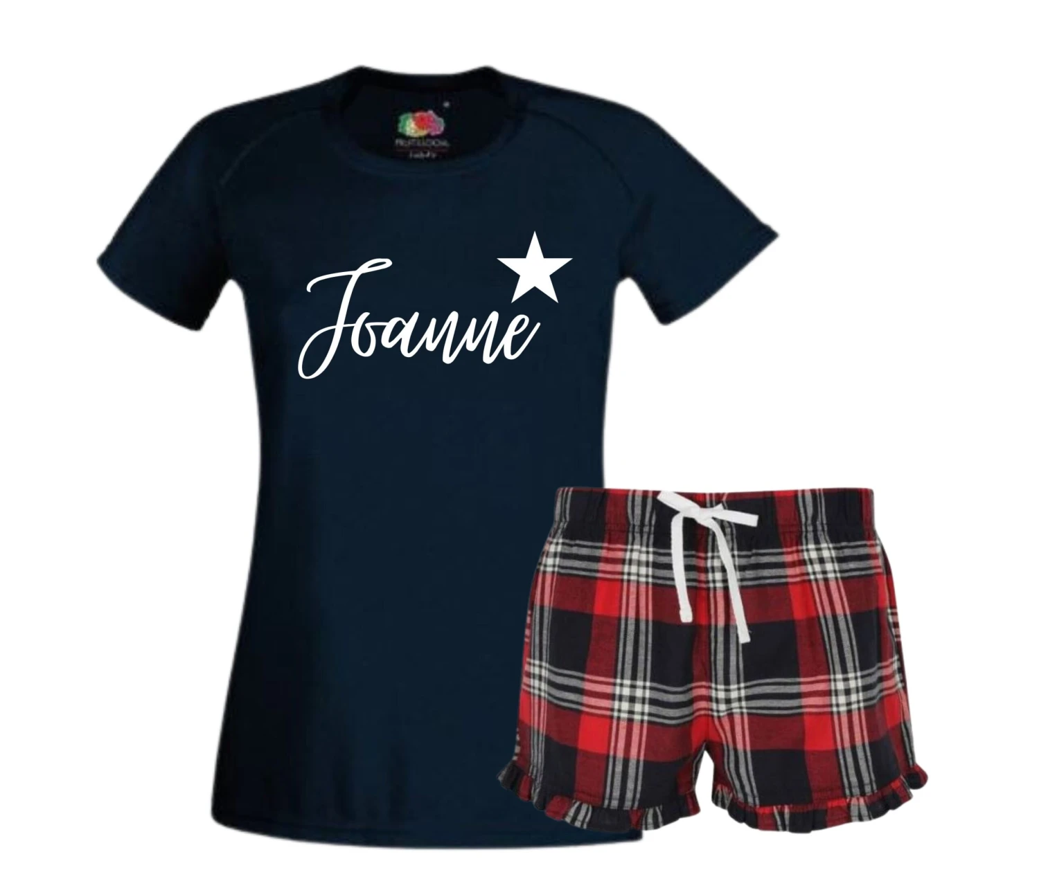 Couples Matching Pyjamas, His And Her Pjs, Personalised Tartan Pyjamas, Valentine PJ Set, Christmas Gift For Boyfriend, Gift For Girlfriend 5 Couples Matching Pyjamas, His And Her Pjs, Personalised Tartan Pyjamas, Valentine PJ Set, Christmas Gift For Boyfriend, Gift For Girlfriend - Image 3