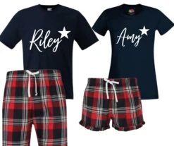 Couples Matching Pyjamas, His And Her Pjs, Personalised Tartan Pyjamas, Valentine PJ Set, Christmas Gift For Boyfriend, Gift For Girlfriend 16 Couples Matching Pyjamas, His And Her Pjs, Personalised Tartan Pyjamas, Valentine PJ Set, Christmas Gift For Boyfriend, Gift For Girlfriend -Jewellery Paradise il fullxfull.5129288472 iafw