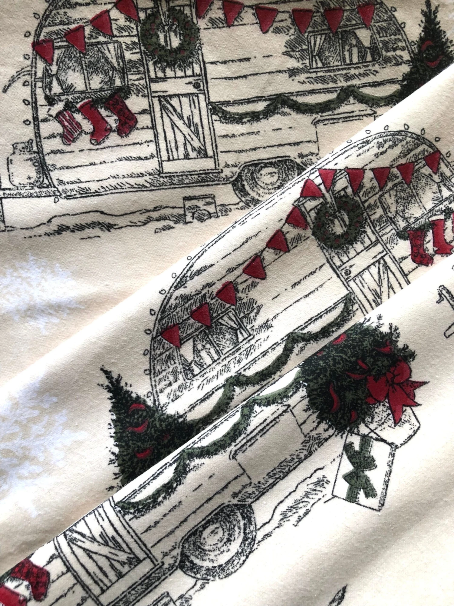 Christmas Camping Flannel Pajama Pants, Pajama Pants, Pj's, Lounge Pants, Matching Family Pj's, Available Adult XS-XXL 4 Christmas Camping Flannel Pajama Pants, Pajama Pants, Pj's, Lounge Pants, Matching Family Pj's, Available Adult XS-XXL - Image 2