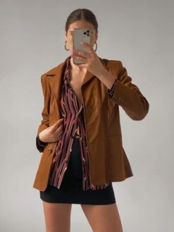 Ladies Leather Trench Coat , Trench Coat Women , Leather Coat , Brown Leather Coat, Gifts For Her , Wedding Coat, Gifts , Christmas Gifts