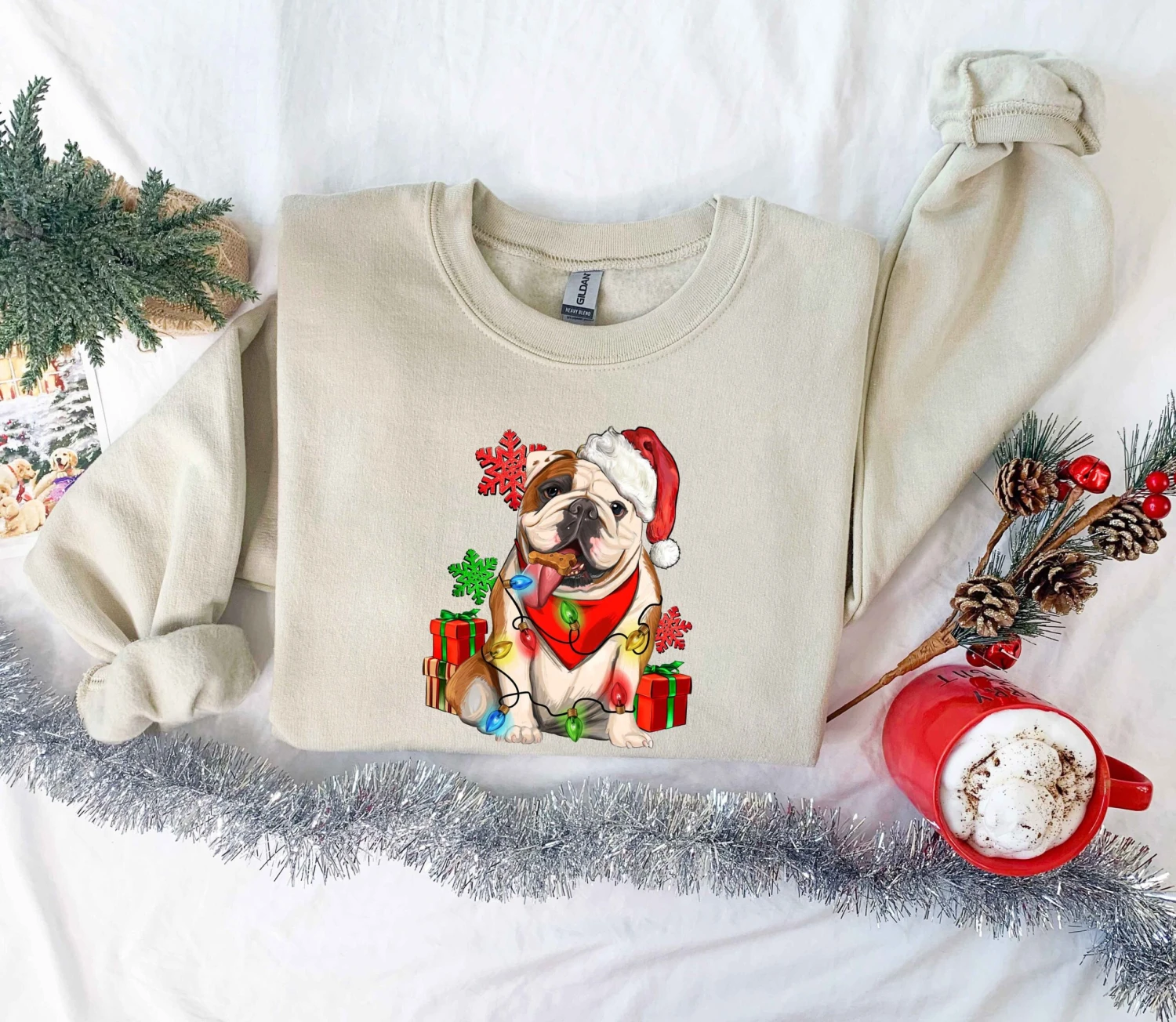 Christmas Sweatshirt, Christmas Dogs Sweatshirt, Dog Mom Shirt, Christmas Dogs Sweatshirt, Dogs Sweatshirt, Puppies Shirt, Christmas Shirt 6 Christmas Sweatshirt, Christmas Dogs Sweatshirt, Dog Mom Shirt, Christmas Dogs Sweatshirt, Dogs Sweatshirt, Puppies Shirt, Christmas Shirt - Image 4