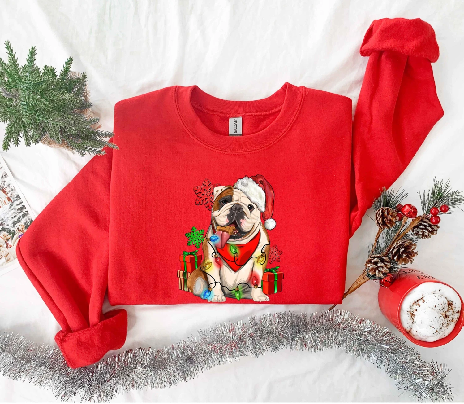 Christmas Sweatshirt, Christmas Dogs Sweatshirt, Dog Mom Shirt, Christmas Dogs Sweatshirt, Dogs Sweatshirt, Puppies Shirt, Christmas Shirt 4 Christmas Sweatshirt, Christmas Dogs Sweatshirt, Dog Mom Shirt, Christmas Dogs Sweatshirt, Dogs Sweatshirt, Puppies Shirt, Christmas Shirt - Image 2