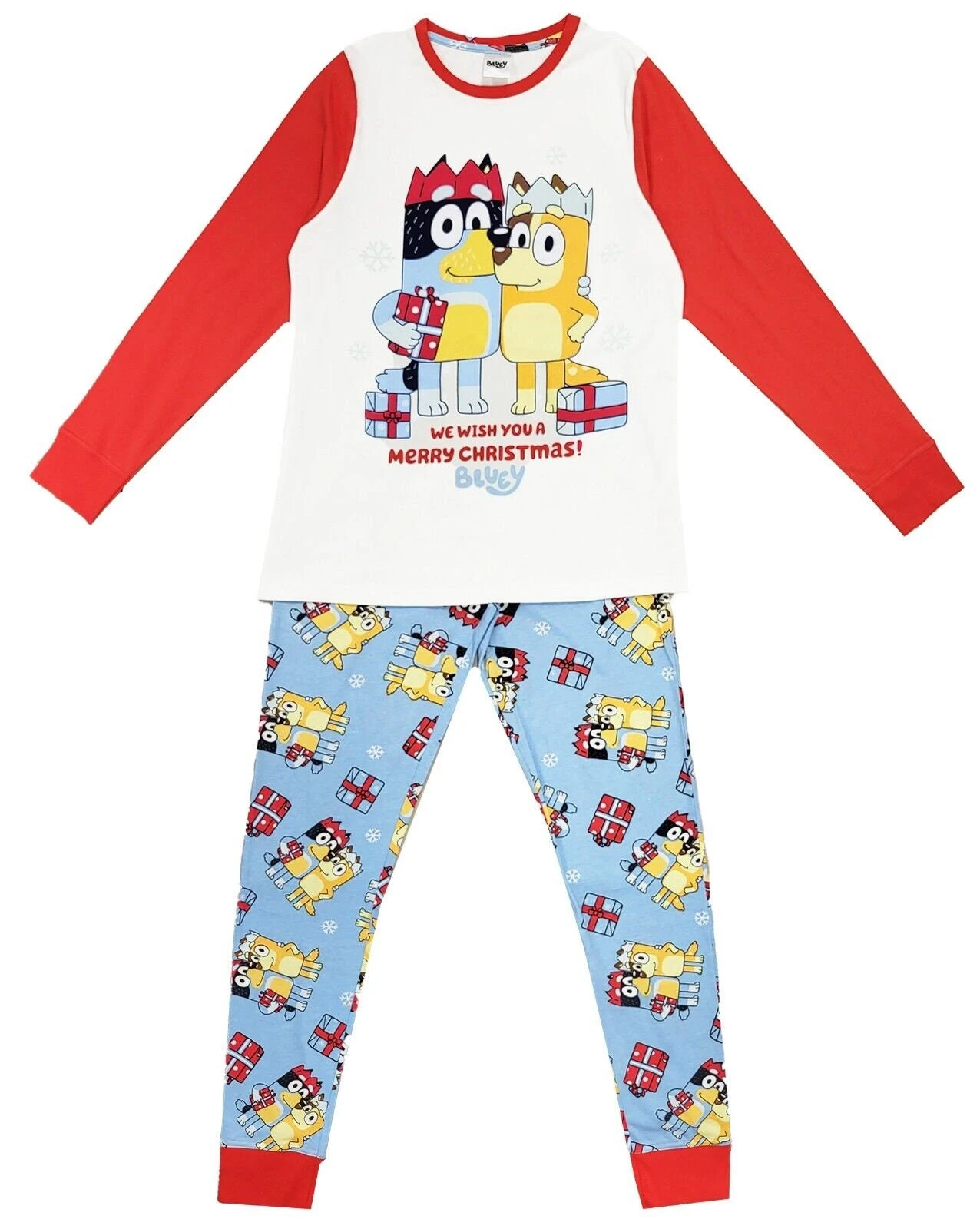 Family Matching Bluey Christmas Pyjamas 5 Family Matching Bluey Christmas Pyjamas - Image 3