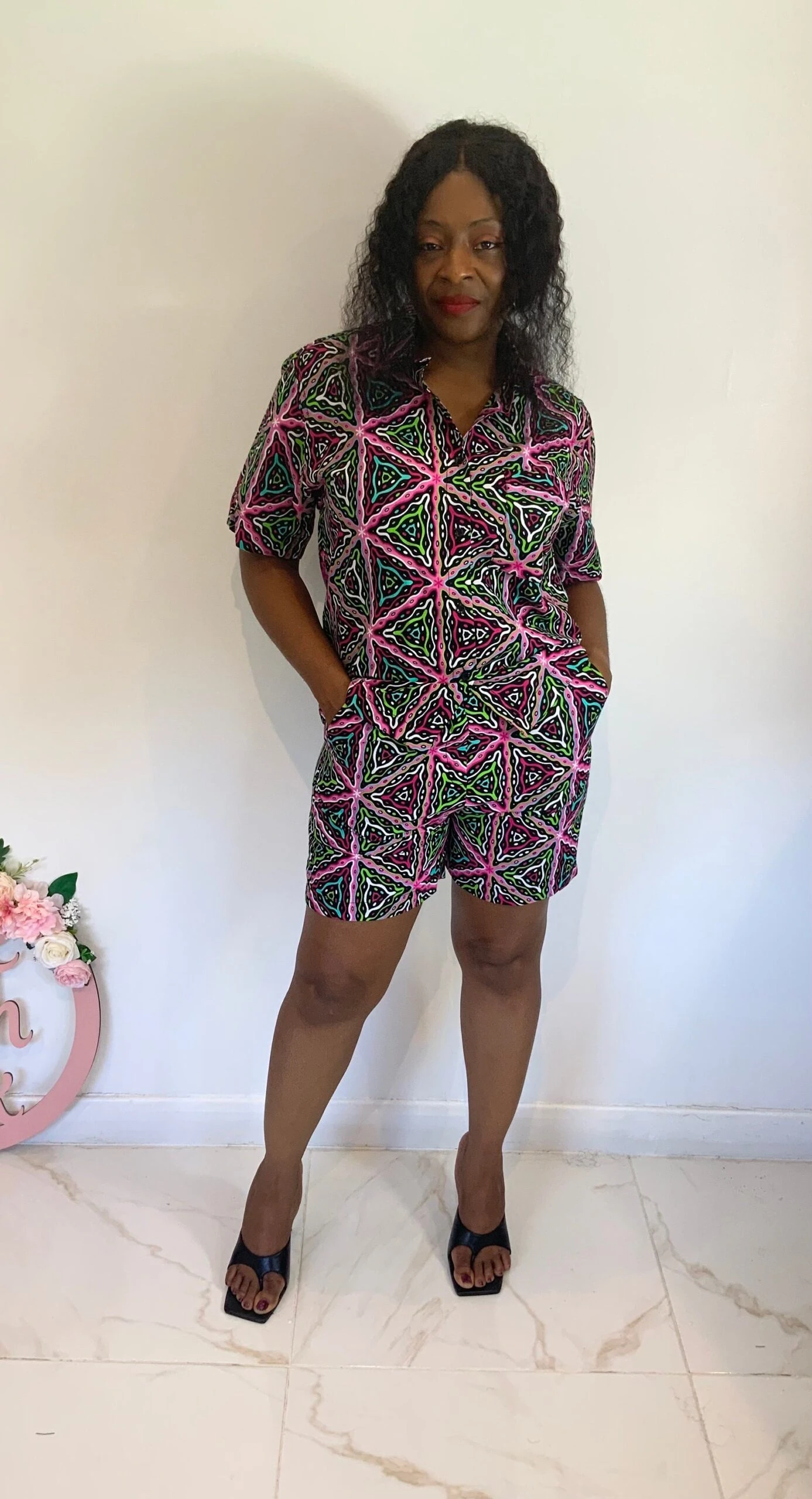 African Print Women’s Shirt And Shorts Summer Occasion Party Christmas Free UK Postage 3 African Print Women’s Shirt And Shorts Summer Occasion Party Christmas Free UK Postage