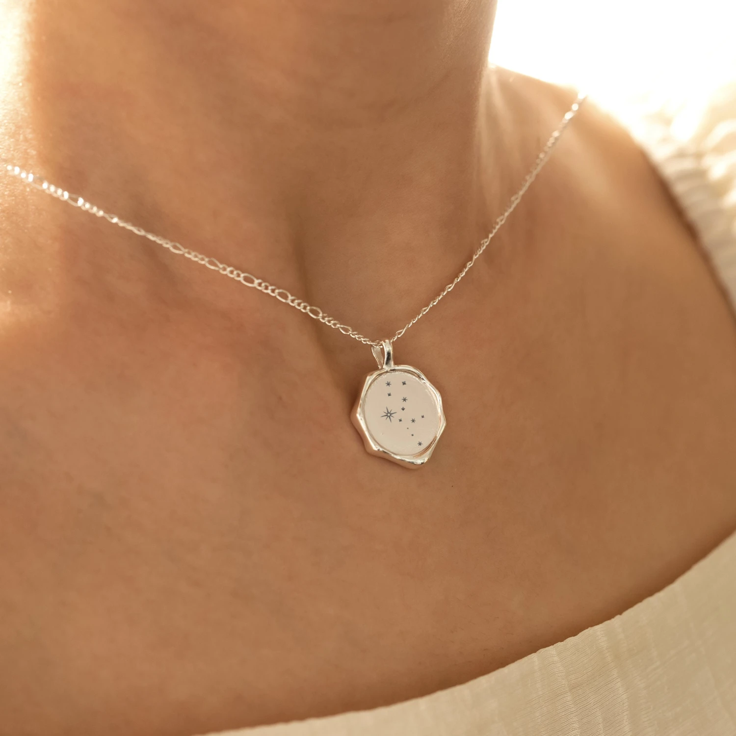 Zodiac Necklacet - Personalized Jewelry Gift - Best Friend Gift - Mothers Gift From Daughter - Christmas Gift For Her-Personalised Gifts 4 Zodiac Necklacet - Personalized Jewelry Gift - Best Friend Gift - Mothers Gift From Daughter - Christmas Gift For Her-Personalised Gifts - Image 2