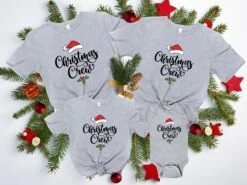 Christmas Crew Shirt,Family Matching Tee,Christmas Crew Shirt, Christmas Shirt, Family Holiday Shirt, Matching Christmas Tee,Christmas Gift -Jewellery Paradise il fullxfull.5153479694 p5pw
