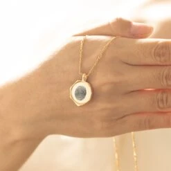 Handwriting Jewelry - New Mom Gifts - Personalised Necklace Fingerprint - Kids Name Necklace - Christmas Gift - Personalized Gift For Women -Jewellery Paradise il fullxfull.5154044664 7ziu