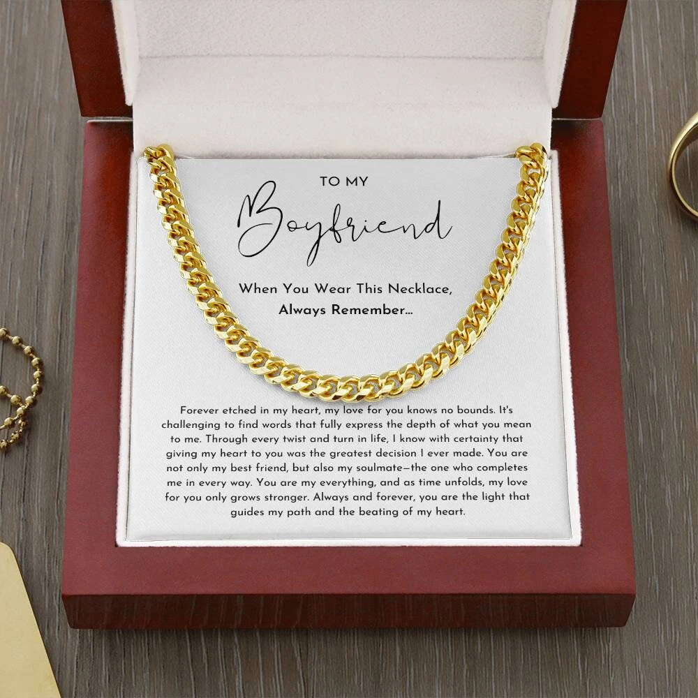 To My Boyfriend Necklace, Boyfriend Gift, Boyfriend Gifts For Christmas, Boyfriend Gift Ideas, Boyfriend Anniversary Gift, Best Boyfriend 8 To My Boyfriend Necklace, Boyfriend Gift, Boyfriend Gifts For Christmas, Boyfriend Gift Ideas, Boyfriend Anniversary Gift, Best Boyfriend - Image 6