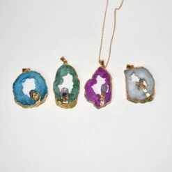 Raye Natural Agate Necklace - Perfect Gift For Her - Gifts Under 40 - Birthdays, Anniversaries, Mother’s Day, Valentines & Christmas 20 Raye Natural Agate Necklace - Perfect Gift For Her - Gifts Under 40 - Birthdays, Anniversaries, Mother’s Day, Valentines & Christmas -Jewellery Paradise il fullxfull.5160476484 oad8