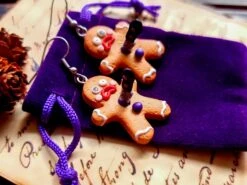 Christmas Earrings-Holidaystuds-Cookie Jewelry-Gingerbread Man-Xmas Gift Idea-Dead Man-Halloween Accesorie-Dark Christmas-Food Miniature 19 Christmas Earrings-Holidaystuds-Cookie Jewelry-Gingerbread Man-Xmas Gift Idea-Dead Man-Halloween Accesorie-Dark Christmas-Food Miniature -Jewellery Paradise il fullxfull.5163527505 10ta
