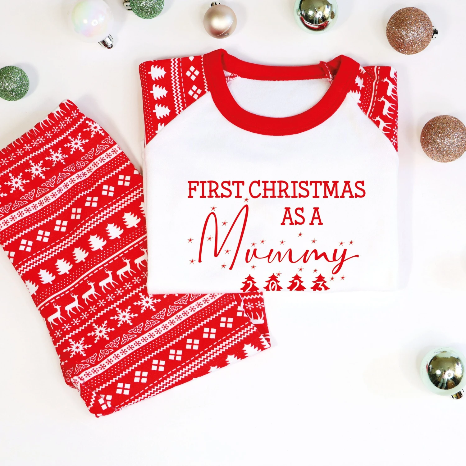 First Christmas As Mummy And Daddy Pyjamas, First Christmas As Mummy Pajamas, First Christmas As Daddy PJs, First Family Christmas Pajamas 5 First Christmas As Mummy And Daddy Pyjamas, First Christmas As Mummy Pajamas, First Christmas As Daddy PJs, First Family Christmas Pajamas - Image 3