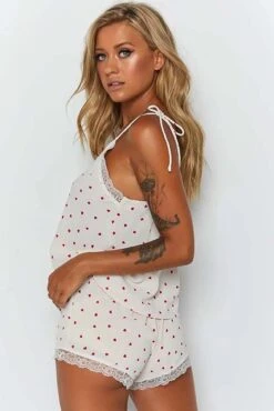 Lace Embroidered Heart Patterned Shorts Pajamas Set. Designed For Valentine's Day, Anniversary, Wedding, Christmas...etc (ask Stock) 15 Lace Embroidered Heart Patterned Shorts Pajamas Set. Designed For Valentine's Day, Anniversary, Wedding, Christmas...etc (ask Stock) -Jewellery Paradise il fullxfull.5170426570 s5ls