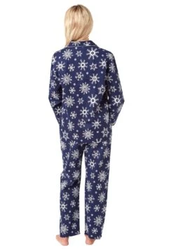 NEW Ladies 100% Brushed Cotton Button Front Pyjamas Pajama Pjs Nightshirt Set - Christmas Gift Present 10 NEW Ladies 100% Brushed Cotton Button Front Pyjamas Pajama Pjs Nightshirt Set - Christmas Gift Present -Jewellery Paradise il fullxfull.5170483568 bbg0