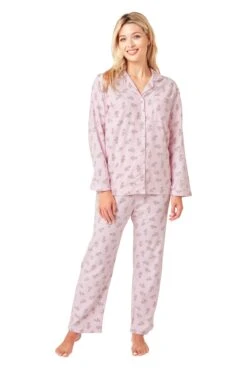 NEW Ladies Pure Brushed Cotton Pyjamas Pajama Pjs Nightshirt Nightie - CHRISTMAS GIFT 11 NEW Ladies Pure Brushed Cotton Pyjamas Pajama Pjs Nightshirt Nightie - CHRISTMAS GIFT -Jewellery Paradise il fullxfull.5170537956 rony