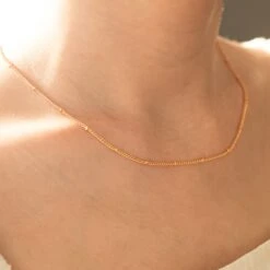 Minimalist Necklace - Stacked Necklaces - Sterling Silver Jewelry - Dainty Necklace - Christmas Gifts For Women - Necklaces For Any Occasion -Jewellery Paradise il fullxfull.5173263541 j6si