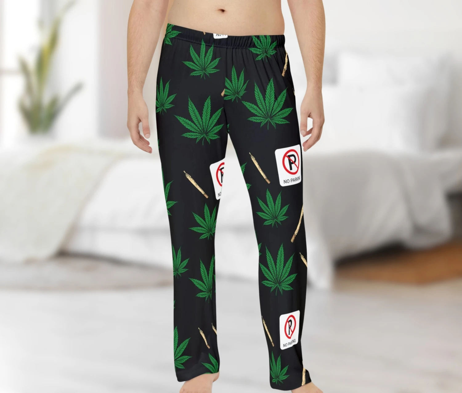 Weed Mens Pajama Pants Christmas Gift For Pothead, Don't Park On The Grass Funny 420 Pjs Stoner Gift Womens Pajamas 3 Weed Mens Pajama Pants Christmas Gift For Pothead, Don't Park On The Grass Funny 420 Pjs Stoner Gift Womens Pajamas