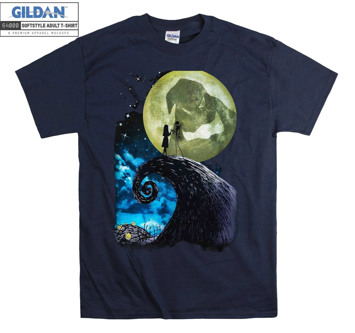 The Nightmare Before Christmas T-shirt Hoodie Kids Child Tote Bag Tshirt S-M-L-XL-XXL-3XL-4XL-5XL Gildan Oversized Men Women Unisex H213 4 The Nightmare Before Christmas T-shirt Hoodie Kids Child Tote Bag Tshirt S-M-L-XL-XXL-3XL-4XL-5XL Gildan Oversized Men Women Unisex H213 - Image 2