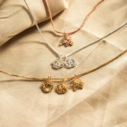 Birth Flower Necklace, Combined Birth Flower Necklace, Bridesmaids Gift, Birth Flower Jewelry, Personalised Necklace, Christmas Gift For Her 18 Birth Flower Necklace, Combined Birth Flower Necklace, Bridesmaids Gift, Birth Flower Jewelry, Personalised Necklace, Christmas Gift For Her -Jewellery Paradise il fullxfull.5185603616 48na