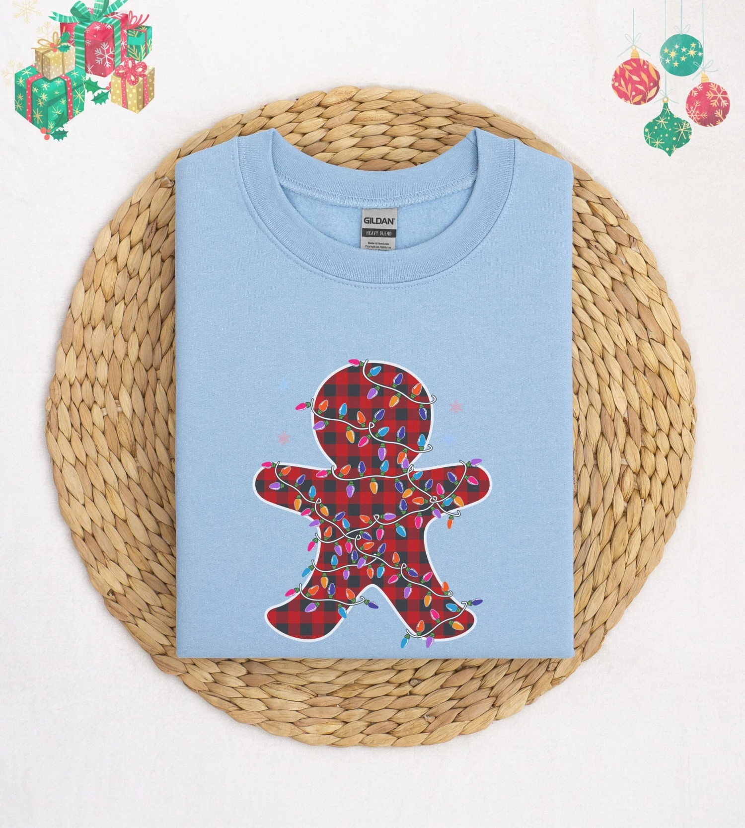 Cute Christmas Unisex Sweatshirt For Her Or Him Cozy Festive Sweatshirt For Christmas Lover Gingerbread Man Jumper Gift For Your Loved One 11 Cute Christmas Unisex Sweatshirt For Her Or Him Cozy Festive Sweatshirt For Christmas Lover Gingerbread Man Jumper Gift For Your Loved One - Image 9