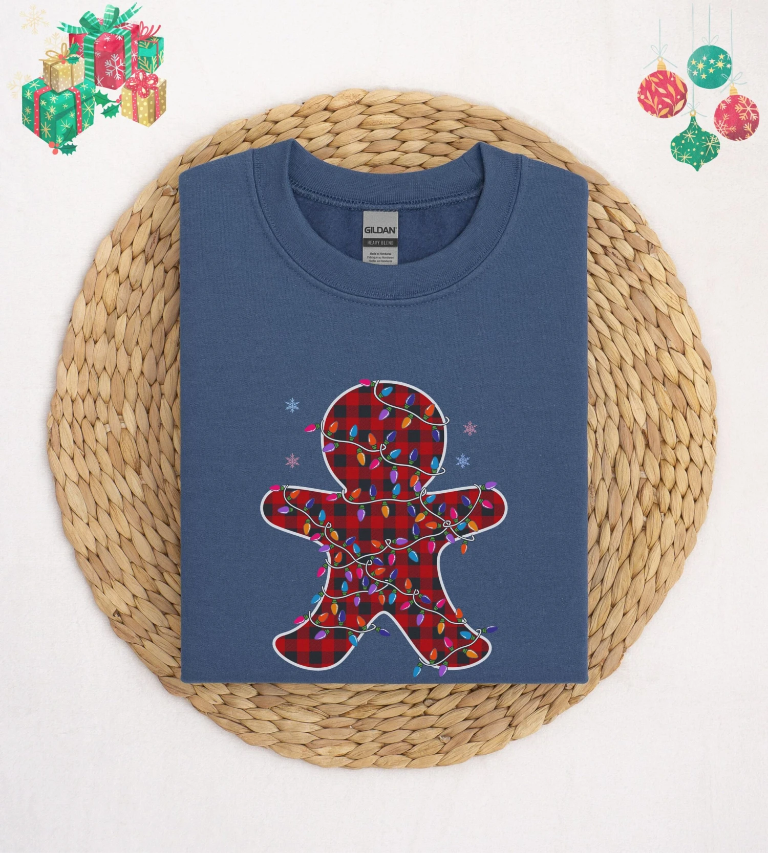 Cute Christmas Unisex Sweatshirt For Her Or Him Cozy Festive Sweatshirt For Christmas Lover Gingerbread Man Jumper Gift For Your Loved One 10 Cute Christmas Unisex Sweatshirt For Her Or Him Cozy Festive Sweatshirt For Christmas Lover Gingerbread Man Jumper Gift For Your Loved One - Image 8