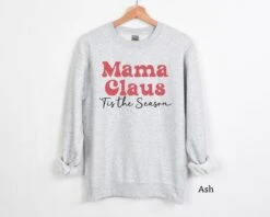 Mama Claus Festive Christmas Sweatshirt Gift For Her -Jewellery Paradise il fullxfull.5186822848 d9yf