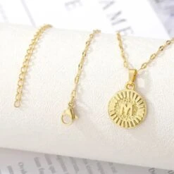 Coin Necklace,Gold Coin Necklace,Letter Necklace,Initial Necklace,Gold Plated Necklace, Christmas Gift 20 Coin Necklace,Gold Coin Necklace,Letter Necklace,Initial Necklace,Gold Plated Necklace, Christmas Gift -Jewellery Paradise il fullxfull.5187065453 9kdb