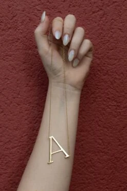 Large Sideway Initial Necklace, Gold Initials, Gold Letter Necklace, Alphabet Necklace, Gift To Her, Big Letter Necklace, Christmas Gifts 17 Large Sideway Initial Necklace, Gold Initials, Gold Letter Necklace, Alphabet Necklace, Gift To Her, Big Letter Necklace, Christmas Gifts -Jewellery Paradise il fullxfull.5191053318 7mmk